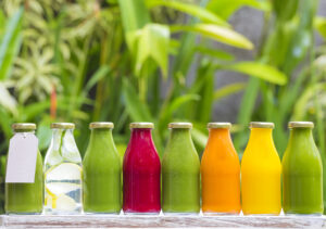 get healthy for ADHD, Organic cold-pressed raw vegetable juices
