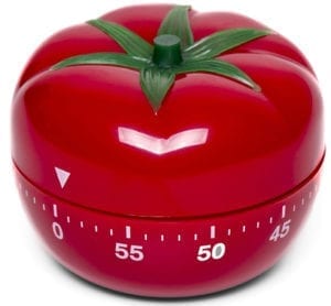 tomato kitchen clock timer