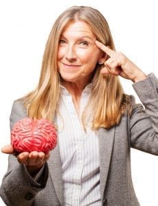 Smart Woman in her 50s understands her ADHD brain