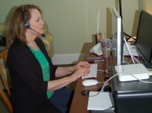 linda roggli hosting webinar coaching phone for ADHD women