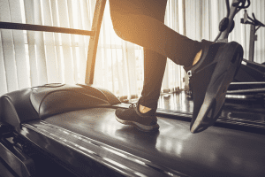 treadmill feet only, Exercise is important for women with ADHD